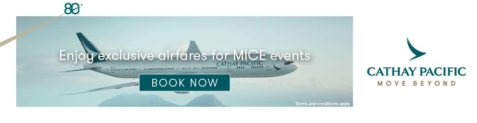 Cathay Pacific - enjoy exclusive airfares for MICE events. Book now.